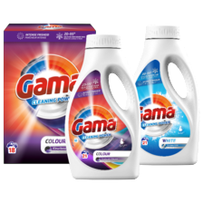 Gama wasmiddel